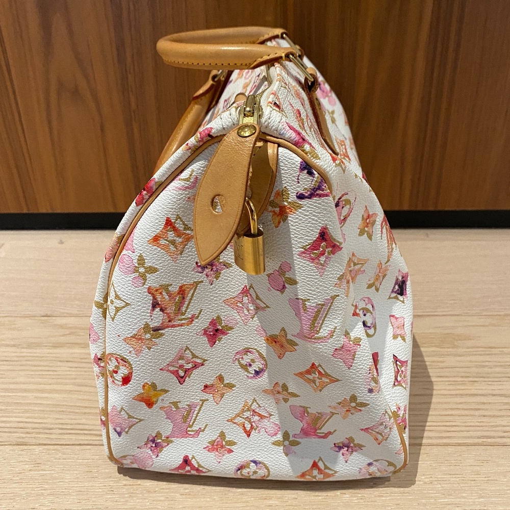 Louis Vuitton 2008 pre-owned Watercolor Speedy 35 - Picture 2 of 8